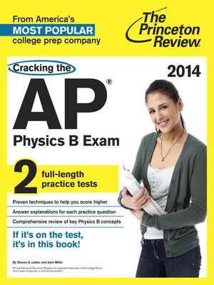 cover image of Cracking the AP Physics B Exam, 2014 Edition